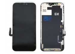 Дисплей для iPhone 12 (A2403)/ 12 Pro (A2407) в сборе с тачскрином (черный) OLED GX + шлейф для перепайки микросхемы