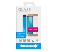 Защитное стекло дисплея Samsung Galaxy A01 Core/M01 Core с полным покрытием без упаковки (черный)