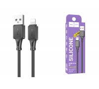 Кабель USB - Lightning HOCO X101, 2,4A (черный) 1м