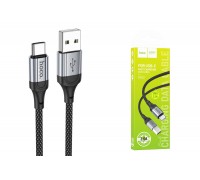 Кабель USB - USB Type-C HOCO X102, 2,4A (черный) 1м