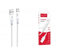 Кабель USB - USB Type-C HOCO X70 (белый) 1м 