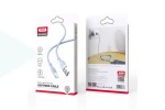 Кабель USB - Lightning XO NB208 2.4A Liquid Silicone Blue