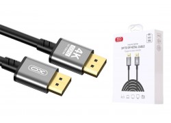 Кабель DisplayPort XO DP GB018B DP to DP metal adapter 5M Tranish