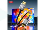 Кабель HDMI to HDMI XO GB017B Metal Adapter Cable 5M Tranish