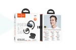 Наушники вакуумные беспроводные HOCO EA4 Cloud open true wireless sleep BT headset (черный)