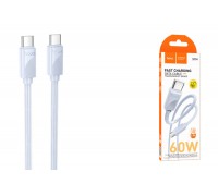 Кабель USB Type-C - USB Type-C HOCO X114 (голубой) 1м