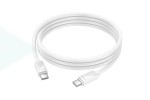 Кабель USB Type-C - USB Type-C HOCO X114 (голубой) 1м
