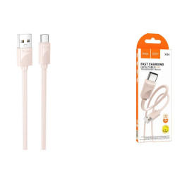 Кабель USB - USB Type-C HOCO X114 (розовый) 1м