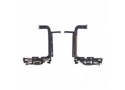 Шлейф с разъемом зарядки iPhone 13 Pro Max Оригинал Снятый (Синий)