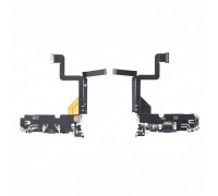Шлейф для iPhone 14 Pro с разъемом зарядки (фиолетовый) org