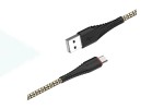 Кабель USB - MicroUSB BOROFONE BX25 2A (черный) 1м (в оплетке)