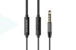 Наушники вакуумные проводные BOROFONE BM29 Gratified Universal earphones (черный)