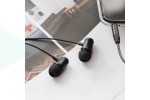 Наушники вакуумные проводные BOROFONE BM29 Gratified Universal earphones (черный)