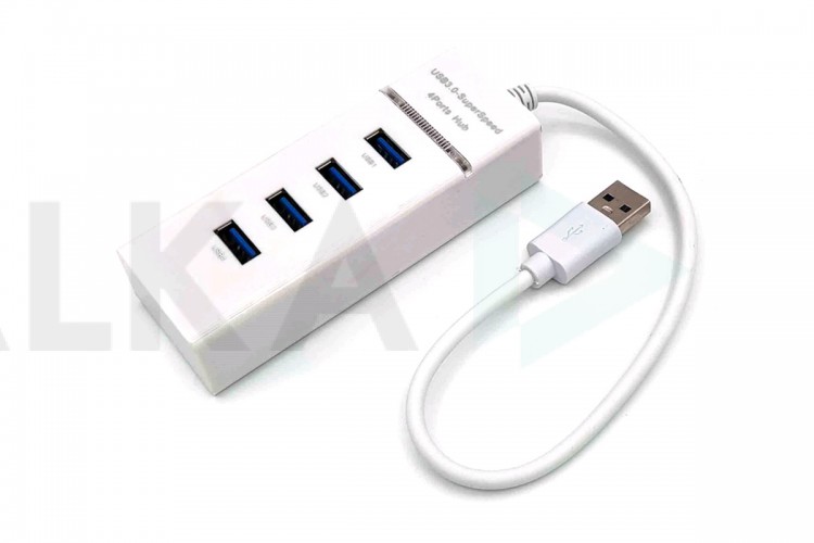 Разветвитель USB HUB 2.0 NN-HB006 на 4 порта (белый)