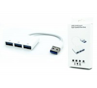 Разветвитель USB HUB 2.0 NN-HB014 на 3 порта (белый)