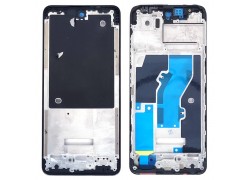 Средняя часть для Infinix Hot 40i (X6528B) (рамка дисплея) черный, с разбора