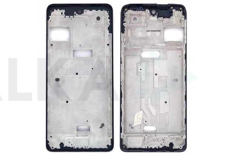 Средняя часть для Tecno Pova 5 (LH7n) (рамка дисплея) черный, с разбора