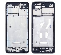 Средняя часть для Tecno Spark Go 2024 (BG6) (рамка дисплея) черный, с разбора
