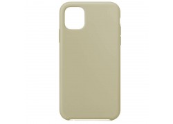 Чехол для iPhone 14 Pro (6,1) Silicone Case Soft Touch (слоновая кость)
