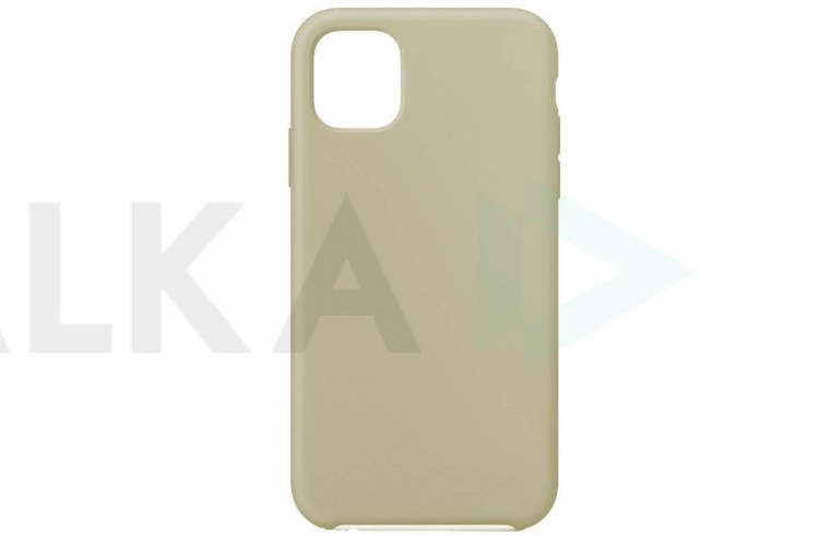Чехол для iPhone 14 Pro (6,1) Silicone Case Soft Touch (слоновая кость)