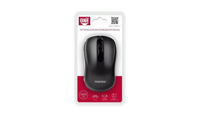 Мышь беспроводная Smartbuy ONE 378 (SBM-378AG-K) (черный) Мышь беспроводная Smartbuy ONE 378 (SBM-378AG-K) (черный)