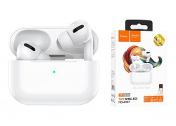 Наушники вакуумные беспроводные HOCO DES08 TWS wireless headset Bluetooth (белый)