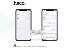 Наушники вакуумные беспроводные HOCO DES08 TWS wireless headset Bluetooth (белый)