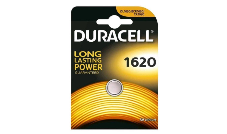 Батарейка литиевая Duracell CR1620/1BL
