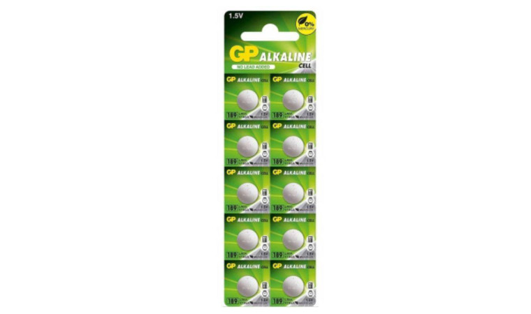 Батарейка часовая GP AG10 189F/10BL (цена за блистер 10 шт) Батарейка часовая GP AG10 189F/10BL (цена за блистер 10 шт)