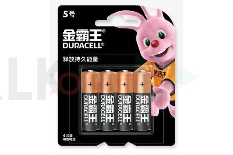 Батарейка алкалиновая Duracell LR03/4BL AAA (Для китайского рынка, оригинал) ЦЕНА ЗА БЛИСТЕР 4 ШТ