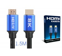 Кабель HDMI-HDMI 1.5м Орбита OT-AVW47 (v2.1) 8K (---)