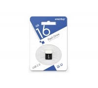 Флешка USB 2.0 Smartbuy 16GB LARA Black (SB16GBLARA-K)