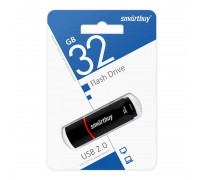 Флешка USB 2.0 Smartbuy 32GB Crown Black (SB32GBCRW-K)