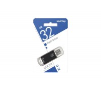 Флешка USB 2.0 Smartbuy 32GB V-Cut Black (SB32GBVC-K)