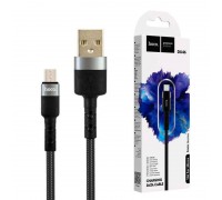 Кабель USB - MicroUSB HOCO DU46 Charging cable for Micro (черный) 1м