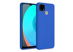 Чехол для Realme C25 тонкий (синий)