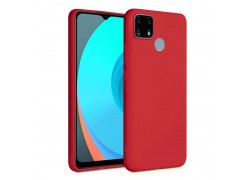 Чехол для Realme C25 тонкий (красный)