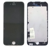 Дисплей для iPhone 7 (4.7) в сборе с тачскрином и рамкой (черный) переклейка