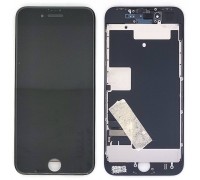 Дисплей для iPhone 8 (4.7) в сборе с тачскрином и рамкой (черный) переклейка