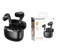 Наушники вакуумные беспроводные BOROFONE FQ9 Peaceful (черный)