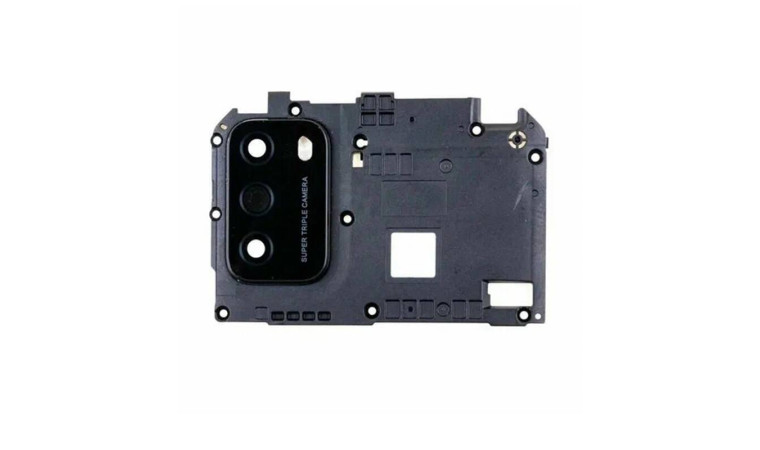 Стекло камеры для Xiaomi Poco M3 (M2010J19CG) + рамка (черный) Стекло камеры для Xiaomi Poco M3 (M2010J19CG) + рамка (черный)