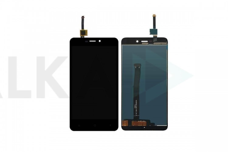 Дисплей для Xiaomi Redmi 4A в сборе с тачскрином (черный)