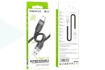 Кабель USB - USB Type-C BOROFONE BU35, 2,4A (черный) 1,2м (в оплетке)