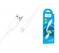 Кабель USB - Lightning HOCO X84, 2,4A (белый) 1м