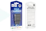 Сетевое зарядное устройство USB USB HOCO C72Q Glorious single port QC3.0 (черный)