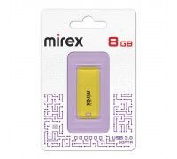 Флешка USB 3.0 Mirex SOFTA YELLOW 8GB (ecopack)