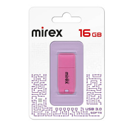 Флешка USB 3.0 Mirex SOFTA PINK 16GB (ecopack)