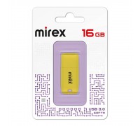 Флешка USB 3.0 Mirex SOFTA YELLOW 16GB (ecopack)