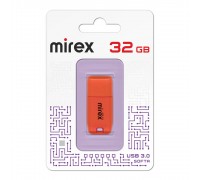 Флешка USB 3.0 Mirex SOFTA ORANGE 32GB (ecopack)