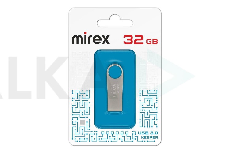 Флешка USB 3.0 Mirex KEEPER 32GB (ecopack)